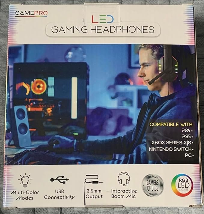 S.I.T.S LED Gaming Headphones