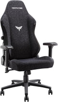 Gaming Chair - High Back Ergonomic Computer Chair with Lumbar Support, Video Game Chair-4D Adjustable Armrests,170° Reclining & 320lb Capacity,Fabric,Black