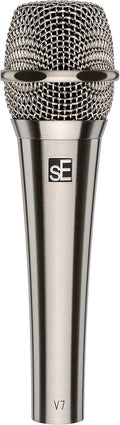 SE ELECTRONICS V7 Nickel Dynamic Supercardioid Handheld Microphone, Nickel