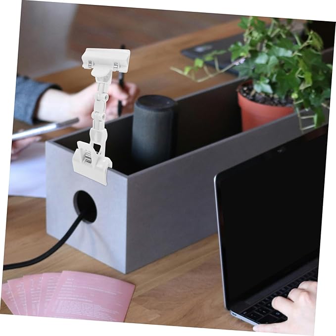 DOITOOL 5pcs Double Rotatable Painting Clip Holder Multi-use Art Supplies Clamp for Sketching Drawing Photo Display