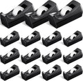 Colarr 15 Pack Desktop Tape Dispenser Non Skid Base Tape Dispensers Desk Tape Dispenser Tape Roll Dispenser for Office Home, Tape Not Included