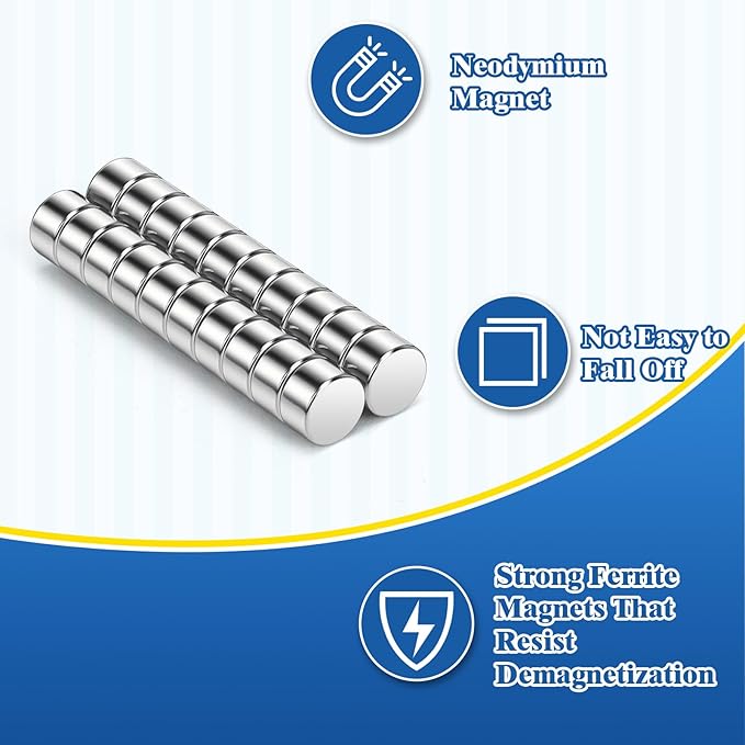 Wukong 5 Pack | 30x4cm (11.81 x 1.57) Magnetic Stainless Silver Board Strips, Adhesive Backing Bulletin Bar, Memo Strip with 30pcs 5x3mm Magnets for Office, Home, Photo Wall, Documents