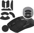 TALONGAMES Mouse Anti Slip Grip Tape Compatible with Razer Viper V2 Pro Hyperspeed Gaming Mouse, Palm Sweat Absorption, Thin 0.5mm, Cut to Fit, Easy to Apply, Mouse Skin (Black)