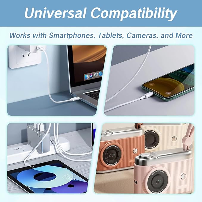 9 in 1 Cable Case USB Adapter Travel Cord Adapter Kit USB Type C to Micro USB/USB A Cable Data Transfer Tool Contains Sim Card Slot Tray Eject Pin Use as Phone Holder(Grey) Travel Cord Adapter kit