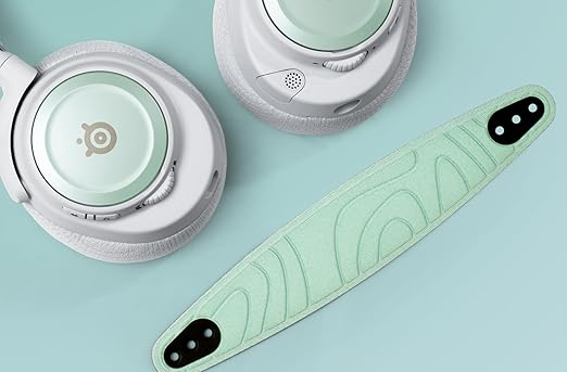 SteelSeries Nova Booster Pack - Gaming Headset Accessory - Nylon Headband - Customize with Unique Speaker Plates - Mint