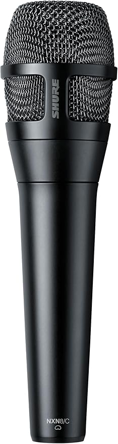 Shure Nexadyne 8/C - Professional Cardioid Dynamic Vocal Microphone with Dual-Engine Technology, Exceptional Signal Clarity, Reliability - for Live Performances and Studio Recordings