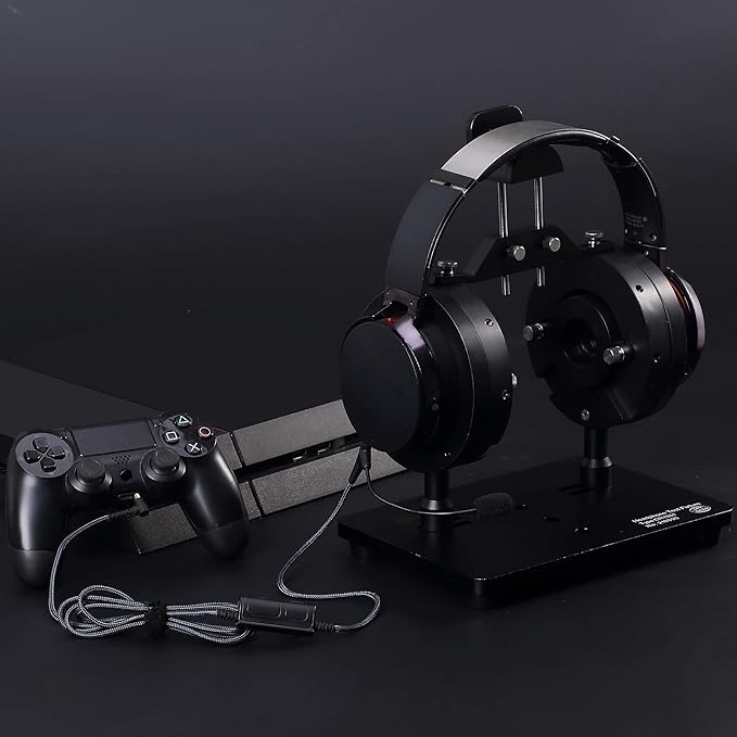 Cable Boom Microphone - Volume Control for PlayStation PS4 or Xbox One Controller, PC, Tablet ,Laptop, Smartphone - Boompro Gaming Mic compatible with V-Moda or Most Other 3.5mm Jack Headphone 150CM