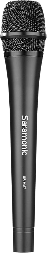 Saramonic Professional XLR Dynamic Hanheld Performance & Interview Microphone (SR-HM7),Black
