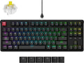 Keychron C3 Pro QMK/VIA Custom Mechanical Keyboard, 8000 Polling Rate Hot Swappable Programmable 87 Keys Compact TKL Layout Gasket Mount, RGB Backlight Wired Gaming Keyboard with Super Banana Switches