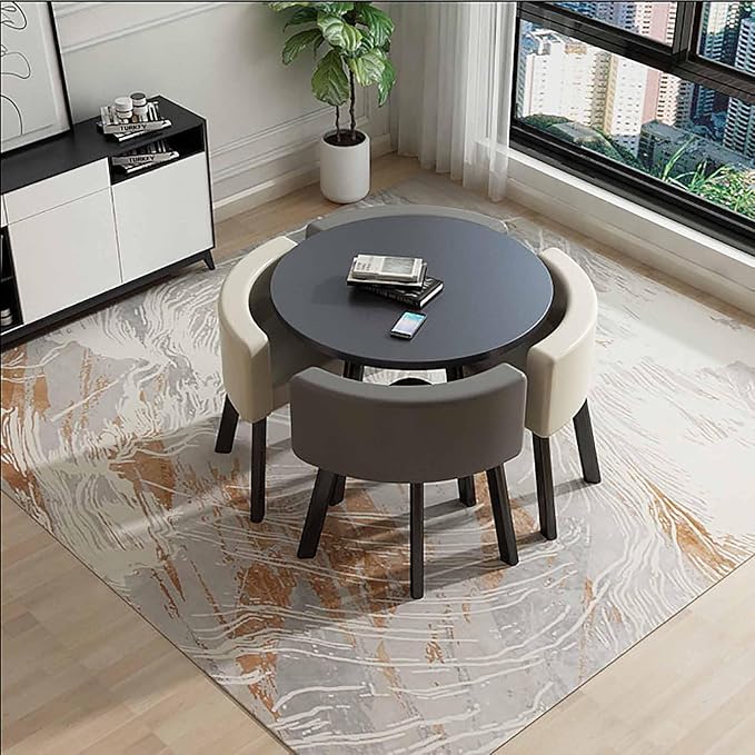 Computer Desk, Vanity Desk, Bedside Tables,Family Dining Room Furniture Set, 1 Table, Kitchen Bar Balcony Bedroom Library Billiards Hall Office 10