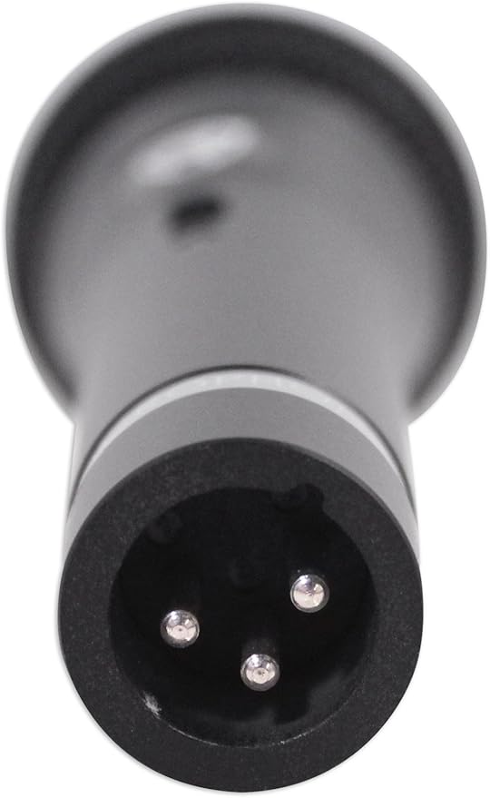 Rockville RMM-XLR Super Cardioid Dynamic Microphone, 600 Ohm, Metal Body, On/Off Switch, 10ft XLR Cable, Black Finish, for Live Performances and Vocals, 2-Piece