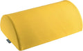 Leitz Desk Foot Rest, Adjustable Leg & Knee Support, Suitable for The Home Office, Relieves Shoulder & Back Ache, Made from Foam with A Fabric Cover, Ergo Cosy Range, Warm Yellow, 53710019