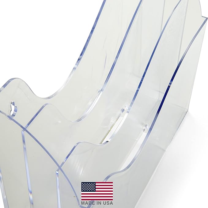 Officemate Two-Way Organizer, 3-Tier, Clear (22904)