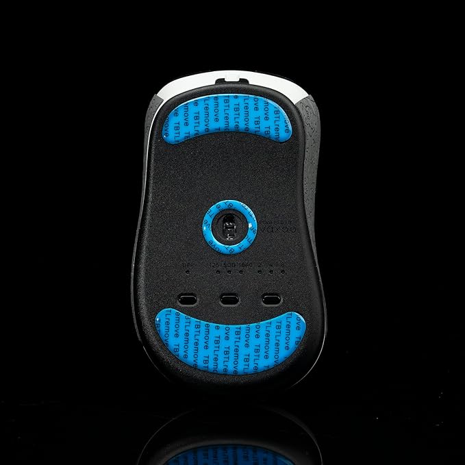 V2 Mouse feet for VAXEE NP01SW / AXW | Smooth Glide | Rounded Edges | Anti-Dust | Pro Gamer Approved - 0.7mm Pure PTFE Gaming Upgrade Skates (2-Pack)