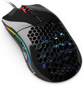 Glorious Gaming - Superlight Wired PC Gaming Mouse with Honeycomb Shell, 6 Programmable Buttons, RGB Lighting & PTFE Skates - Model O, Glossy Black