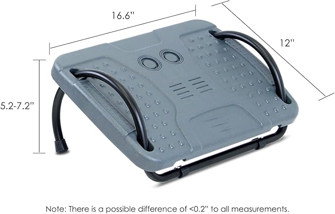 Furinno Hidup New Pebbles Therapy Technique Adjustable Angle Footrest