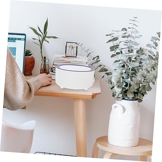 Slim Desktop Waste Bin Press-Type Garbage Can Trash Can for Home Office Car