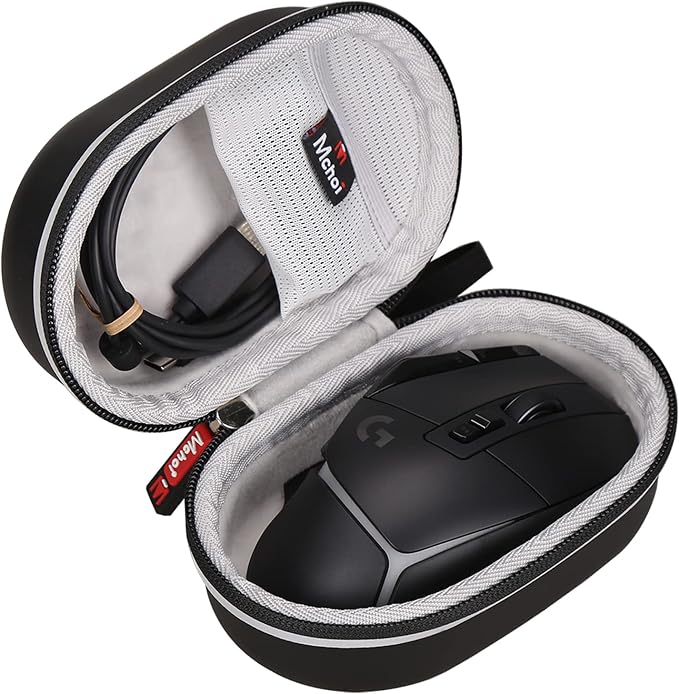 Mchoi Wireless Gaming Mouse Travel Case for Logitech G502 X Plus Lightspeed Wireless RGB Gaming Mouse