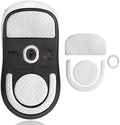 PTFE Mouse Skates for Logitech G PRO X Superlight 2 / G PRO X Superlight 2 SE/G PRO X2 Superstrike, Ultra-Smooth Rounded Edge Gaming Mouse Feet Replacement, White with Cleaning Tools