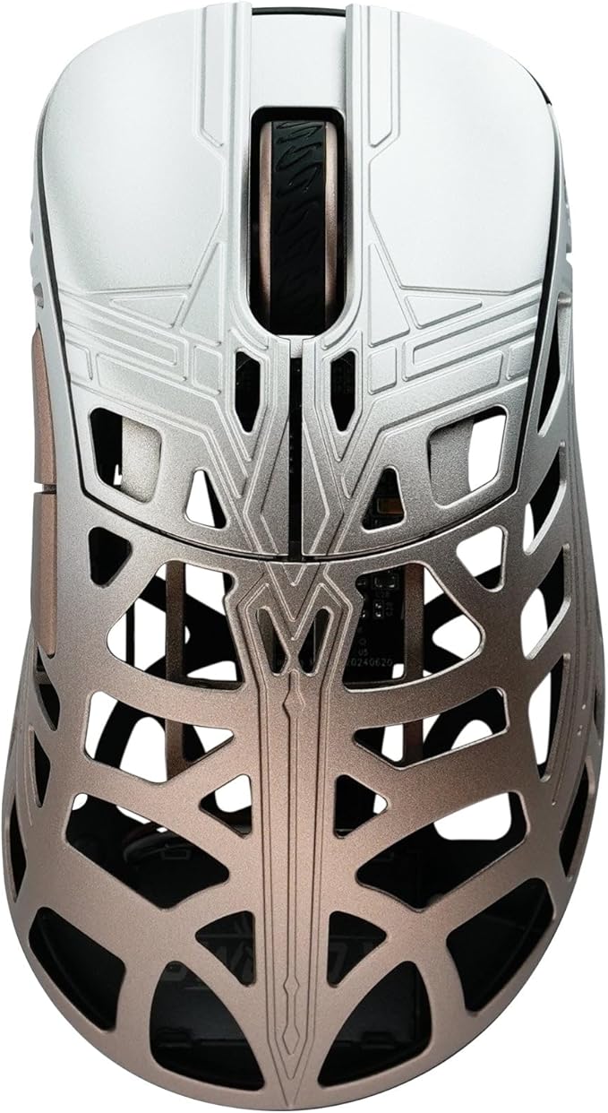 MK x WLMOUSE Sword X Magnesium Wireless 8K Mouse (Black Dot, Topaz)