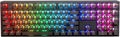 Ducky One 3 Aura Black 100% Mechanical Keyboard: Quack Mechanics Dampening, Hot-Swappable Cherry Red Switches, High-Density PBT Doubleshot Keycaps, RGB, US, Aura Black