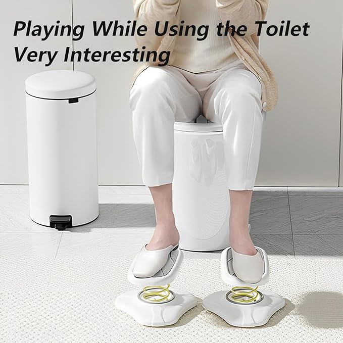 2 PCS Foot Rest for Under Office Desk Multifunctional Foot Stool Toilet Stool Squat Adult Portable Non-Slip Potty Step Stool Improve Squatting Posture Exercising Relax Legs and Abdomen（Pink）