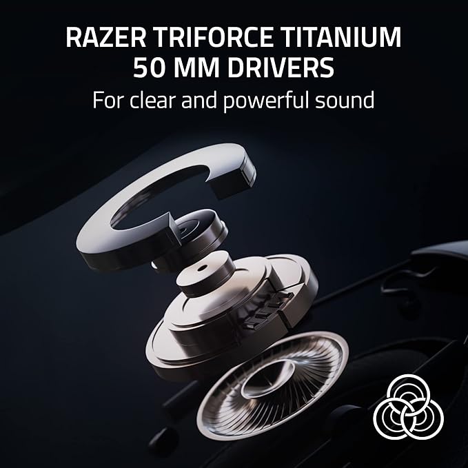 Razer BlackShark V2 Pro Wireless Gaming Headset: Super Wideband Mic - Pro Tuned FPS Profiles - 50mm Drivers - Plush Noise Isolating Earcups - 70 Hr Battery - Bluetooth - for PC, PS5, Switch 2 - Black