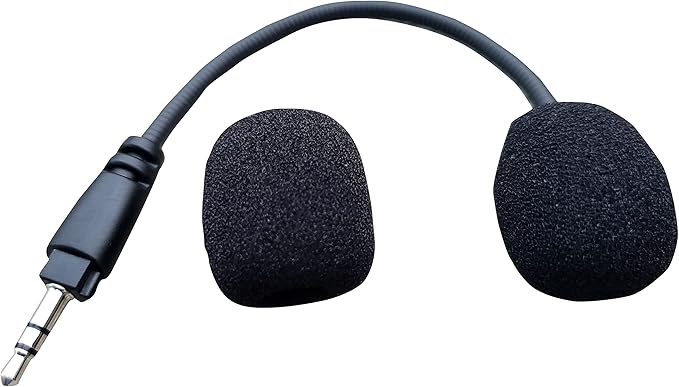 TNE HS35 Mic Replacement Detachable Game Microphone Boom for Corsair HS35 and HS45 PS4 Pro PS5 Xbox One X Computer PC Gaming Headsets 3.5mm Jack Noise Cancelling