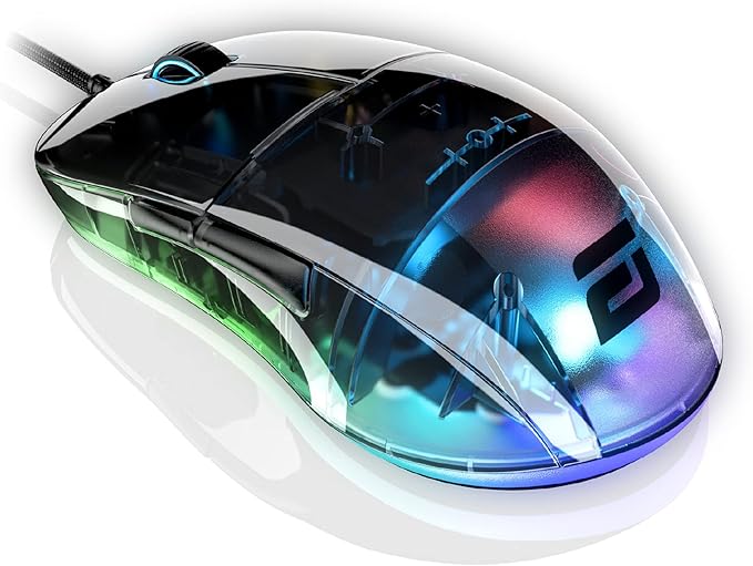 ENDGAME GEAR XM1 RGB Gaming Mouse, Programmable Mouse with 6 Buttons and 16,000 DPI, Dark Reflex