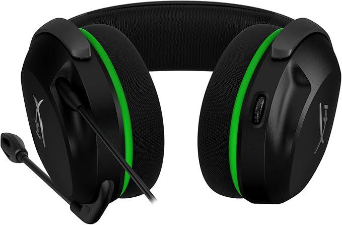 HyperX CloudX Stinger 2 Core - Gaming Headset for Xbox, Lightweight Over-Ear headsets with mic, Swivel-to-Mute Function, 40mm Drivers - Black