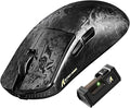 ATTACK SHARK R11 Ultra 8K Carbon Fiber Wireless Gaming Mouse,PAW3950MAX 42K DPI Sensor,49g Superlight Ergonomic Computer Mice with Tri-Mode,70M Switch Cloud Driver for Win/Mac/PC Gamer,Ink Blade