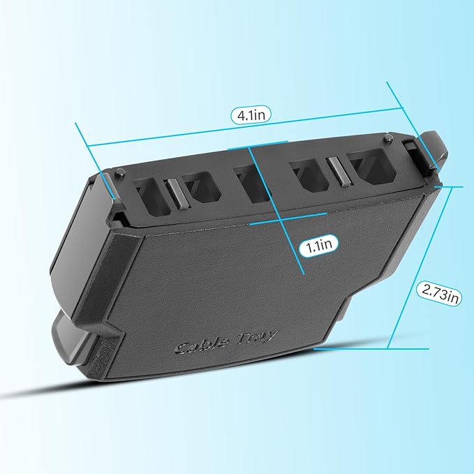 740184-1 Helix Cable Collector Tray (HCCT) Fit for Humminbird Helix8/9/10/12 Series Fish Finders All Models, Cable Secure, Quick Attachment/Removal