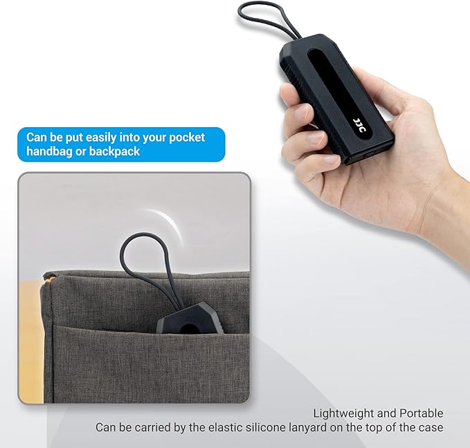 Portable Memory Card Case Holder for 6 SD SDHC SDXC Cards and 12 Micro SD TF Cards, Anti-Shock SD Card Case with Easy Push-Pull Design