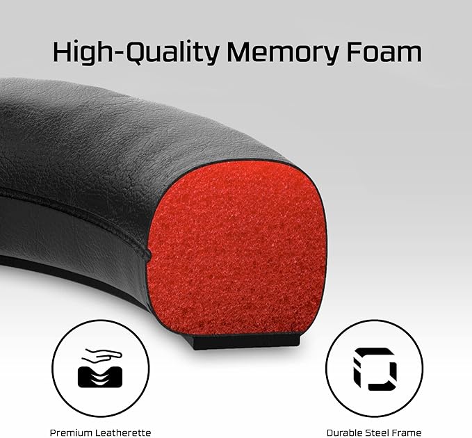 HyperX Cloud Revolver - Gaming Headset with HyperX 7.1 Surround Sound, Signature Memory Foam, Premium Leatherette, Steel Frame, Detachable Noise-Cancellation Microphone
