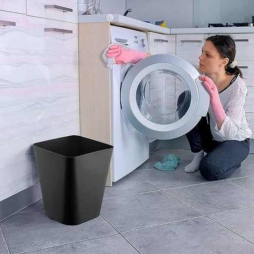Amyhill 10 Pcs Small Trash Can 2 Gallon Plastic Garbage Can Small Waste Basket for Bathroom Office Kitchen Living Room Bedroom Home Under Desk(Multicolor)