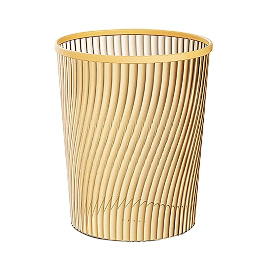 Trashcan for Dorm, 2 Gallon Round Plastic Easy to Clean Durable Waste Basket,Trash Bin Garbage Bin,Slim Cylindrical Room Trash Can for Dorms,Compact Spaces,Kitchen,Bedroom,Office,Bathroom