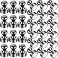 30 Pcs Fridge Magnets, Refrigerator Magnets, Small Strong Magnets, Whiteboard Magnets for Fridge, Magnetic Push Pins for Locker, Kitchen Decor and Accessories, Office, Classroom Organization