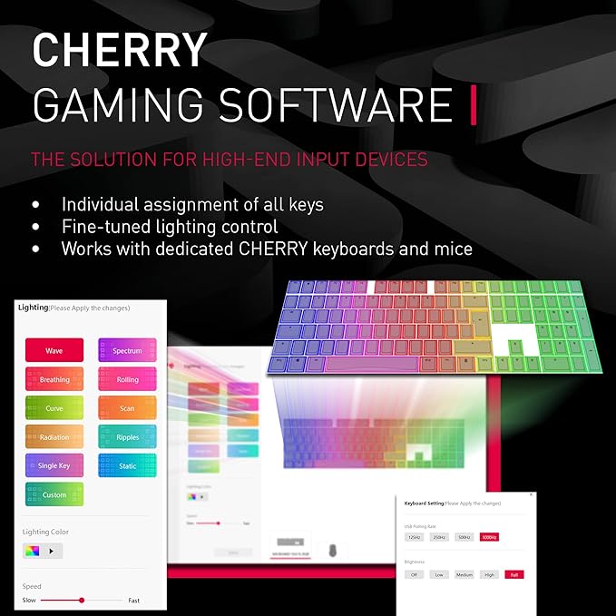Cherry Americas JM-3000-2 Coreded Rgb Black Mouse