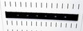 Wall Control 14in Accessory Hanger Tool Holder Bracket Pegboard Accessory Pegboard and Slotted Tool Board - Black