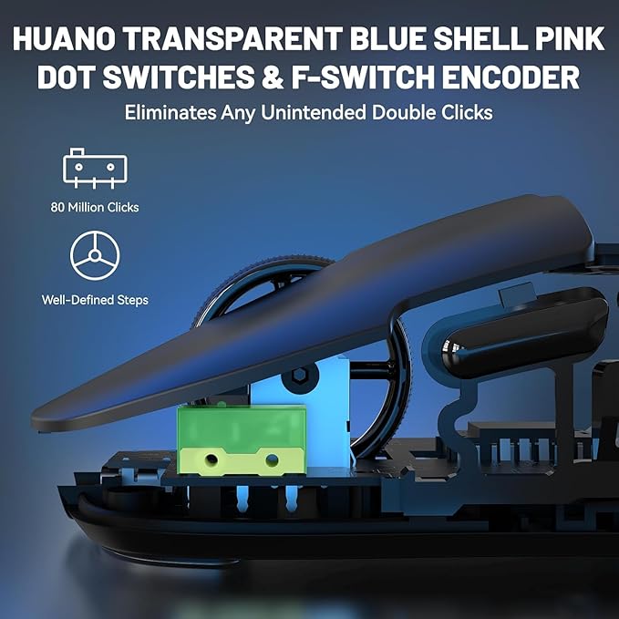 ATTACK SHARK x Ajazz AJ159P Gaming Mouse with Magnetic RGB Charging Dock,2.4G Wireless Gaming Mouse PAW3395 Sensor 26K DPI,1K Polling,6 Programmable Buttons,Ergonomic Computer Mice USB3.0 for PC/MAC
