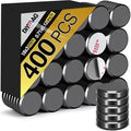 DIYMAG Magnetic Adhesive Dots for Crafts 400 Packs Ceramic Round Magnet with Adhesives Backing 0.7 * 0.12Inch Small Magnets for Fridge, DIY, Building, Scientific, Craft, and Office