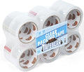 TAPEBEAR Clear Packing Tape 12 Rolls, Heavy Duty Shipping Tape 1.88 Inch x 55 Yard Packaging Tape 2.6mil Thick Transparent Tape Refills for Moving, Storage, Sealing, 660 Total Yards