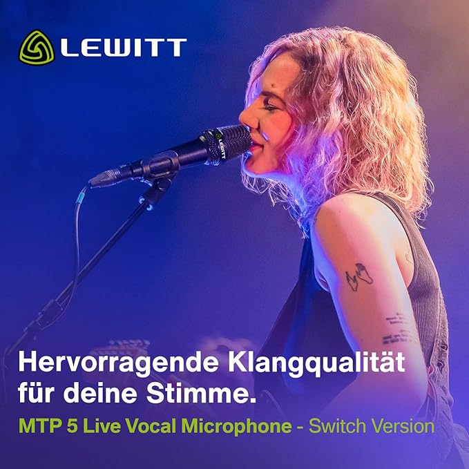 Lewitt Audio MTP 5S Handheld Cardioid Dynamic Mic