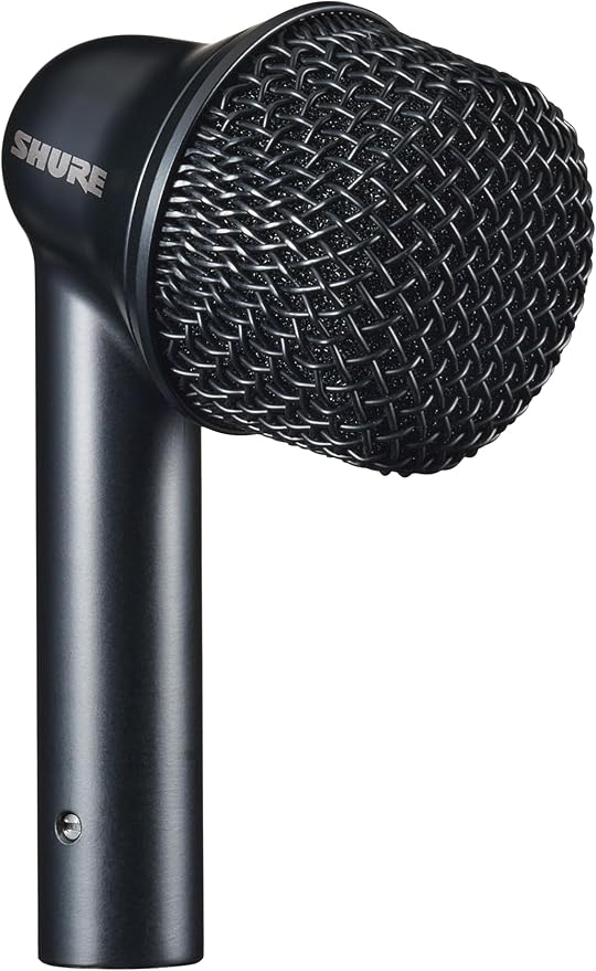 Shure Nexadyne 6 Tom/Snare Drum Microphone with Revonic Technology - Supercardioid Dynamic Mic for Pro Performance, Enhanced Isolation & Noise Reduction, Dual-Engine Transducers, Single (NXN6)