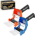 Professional 3-Inch Tape Gun Dispenser, 2-Pack Heavy-Duty Packing Tape Dispenser for Shipping Boxes, Quick Reload, Works with Standard & Thick Tape, Ergonomic Handle for Warehouse, Moving & Office