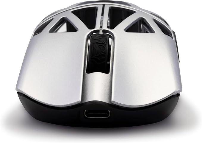 WLMOUSE Beast X Mini Pro Ultra-Light 34g Magnesium Gaming Mouse, PAW3950 HS Sensor, 8K Polling Rate, 30000 DPI,OM & TTC Switches, Customizable Side Panels.(Black(TTC Switch-Side Slits))