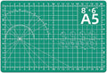 DIYSELF Cutting Mat 8in×6in, Self Healing Cutting Mat, A5 Rotary Cutting Mats for Crafts Sewing Hobby Fabric Project, 5-Ply Craft Cutting Board Double Sided for Quilting, Matting & Mounting Materials