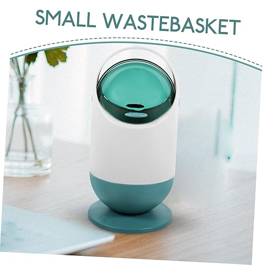 Trash Can Desktop Wastebasket for Versatile Slim Garbage Bin for Bathroom and Countertop Creative Portable Trash Container