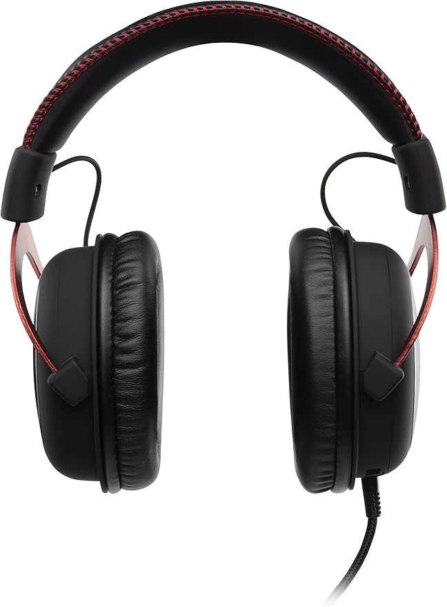 HyperX Cloud II Gaming Headset for PC & PS4 & Xbox One,Nintendo Switch - Red (KHX-HSCP-RD) (Renewed)