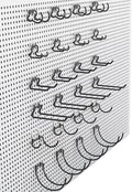 KINOMI 24 Pack Pegboard Hooks Heavy Duty Pegboard Drill Holder Power Tool Holder, Value Set, Large Pegboard Accessories and Hooks for Tools, Power Drills, Art and Craft Supplies etc
